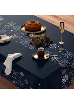 Mint Rugs Obrus &quot;Christmas Natalie&quot; w kolorze niebieskim ze sklepu Limango Polska w kategorii Obrusy i bieżniki - zdjęcie 187794803