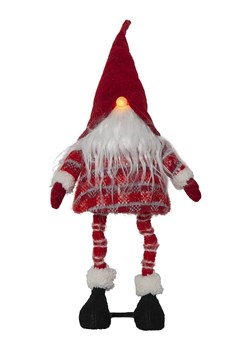 STAR Trading Figurka dekoracyjna LED &quot;Joylight&quot; w kolorze biało-czerwonym - 12,5 x 55 cm ze sklepu Limango Polska w kategorii Dekoracje - zdjęcie 187795301