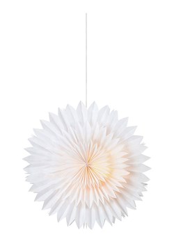 Marksljöd Lampa wisząca &quot;Solina&quot; w kolorze białym - 58 x 58 x 16 cm ze sklepu Limango Polska w kategorii Oświetlenie - zdjęcie 187795431