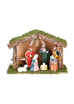 Hollybell Dekoracja &quot;Christmas Crib&quot; ze wzorem - 30 x 21 x 10 cm ze sklepu Limango Polska w kategorii Dekoracje - zdjęcie 187795613