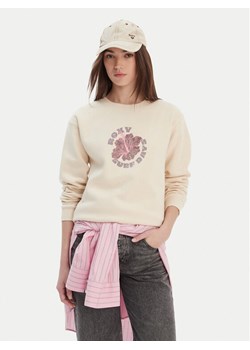 Roxy Bluza Surf Stoked Crew Brushed Vint ERJFT05018 Écru Regular Fit ze sklepu MODIVO w kategorii Bluzy damskie - zdjęcie 187795643