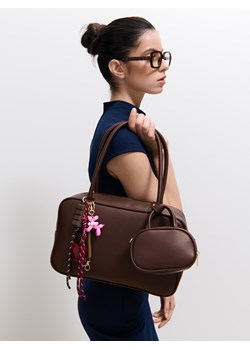 Mohito - Torebka z kosmetyczką - ciemnobrązowy ze sklepu Mohito w kategorii Kosmetyczki - zdjęcie 187795834