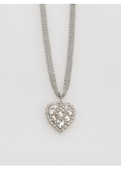 Reserved - Naszyjnik z zawieszką - srebrny ze sklepu Reserved w kategorii Naszyjniki - zdjęcie 187795900