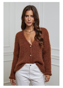 L&apos;armoire de Suzette Kardigan w kolorze brązowym ze sklepu Limango Polska w kategorii Swetry damskie - zdjęcie 187797023