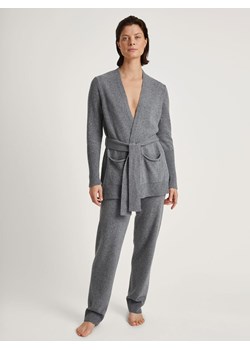 Calida Wełniane spodnie dresowe w kolorze szarym ze sklepu Limango Polska w kategorii Spodnie damskie - zdjęcie 187797282