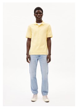 armedangels Koszulka polo &quot;Maario&quot; w kolorze żółtym ze sklepu Limango Polska w kategorii T-shirty męskie - zdjęcie 187797332