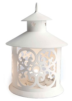 Trendy Kitchen by EXCÉLSA Świecznik w kolorze kremowym - wys. 19 x Ø 12 cm ze sklepu Limango Polska w kategorii Świeczniki - zdjęcie 187797383