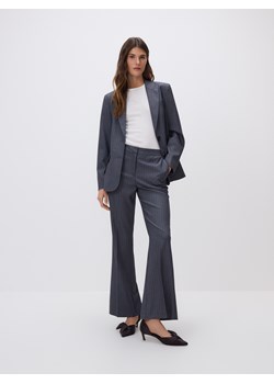 Reserved - Spodnie flare w paski - ciemnoszary ze sklepu Reserved w kategorii Spodnie damskie - zdjęcie 187797631