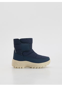 Reserved - Śniegowce z hydrofobowej tkaniny - granatowy ze sklepu Reserved w kategorii Buty zimowe dziecięce - zdjęcie 187798562