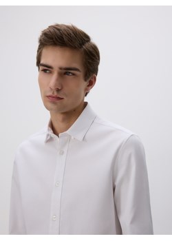 Reserved - Bawełniana koszula super slim fit - biały ze sklepu Reserved w kategorii Koszule męskie - zdjęcie 187798662