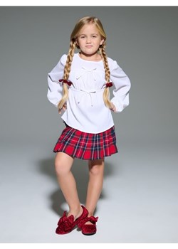 Sinsay - Elegancka bluzka z bufkami - biały ze sklepu Sinsay w kategorii Bluzki dziewczęce - zdjęcie 187799633