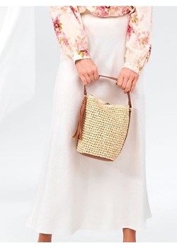 Sinsay - Spódnica midi - kremowy ze sklepu Sinsay w kategorii Spódnice - zdjęcie 187799672