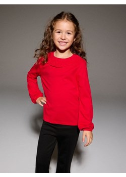 Sinsay - Bluzka z koronkowym kołnierzykiem - czerwony ze sklepu Sinsay w kategorii Bluzki dziewczęce - zdjęcie 187799722