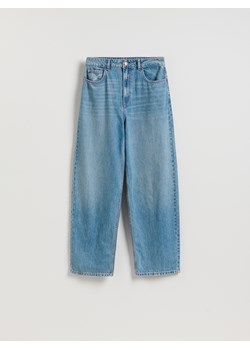 Reserved - Jeansy barrel leg - niebieski ze sklepu Reserved w kategorii Jeansy damskie - zdjęcie 187800104
