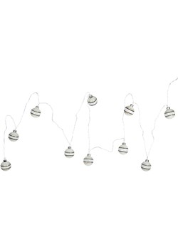 GILDE Łańcuch świetlny "Balls" w kolorze złoto-srebrno-białym - dł. 120 cm ze sklepu Limango Polska w kategorii Oświetlenie - zdjęcie 187800784