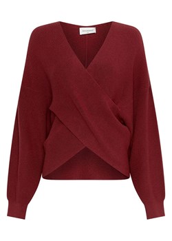 MOSS COPENHAGEN Sweter &quot;Zinelle&quot; w kolorze bordowym ze sklepu Limango Polska w kategorii Swetry damskie - zdjęcie 187800852