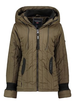 Geographical Norway Kurtka pikowana &quot;Bitia&quot; w kolorze khaki ze sklepu Limango Polska w kategorii Kurtki damskie - zdjęcie 187800924