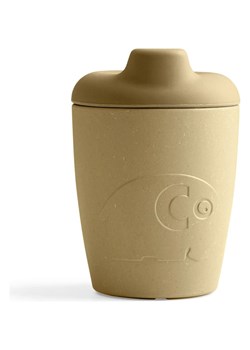 Sebra Silikonowy kubek &quot;Mums&quot; w kolorze żółtym z pokrywką - 4 m+ ze sklepu Limango Polska w kategorii Kubki - zdjęcie 187801030