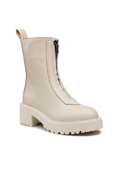 Badura Botki 7503 Beżowy ze sklepu MODIVO w kategorii Botki - zdjęcie 187801213