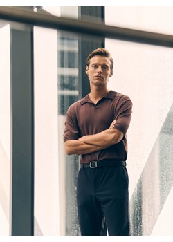 Reserved - Pasek z obrotową klamrą - czarny ze sklepu Reserved w kategorii Paski męskie - zdjęcie 187801500