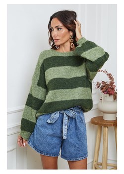 So Cachemire Sweter &quot;Bech&quot; w kolorze zielonym ze sklepu Limango Polska w kategorii Swetry damskie - zdjęcie 187801622