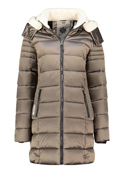 Geographical Norway Płaszcz pikowany &quot;Carenne&quot; w kolorze szarobrązowym ze sklepu Limango Polska w kategorii Kurtki damskie - zdjęcie 187801713