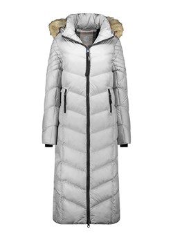 Geographical Norway Płaszcz zimowy &quot;Capucine&quot; w kolorze jasnoszarym ze sklepu Limango Polska w kategorii Kurtki damskie - zdjęcie 187801724