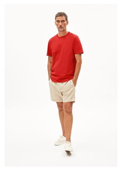 armedangels Koszulka &quot;Maarkos&quot; w kolorze czerwonym ze sklepu Limango Polska w kategorii T-shirty męskie - zdjęcie 187801900