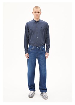 armedangels Dżinsy &quot;Aary&quot; - Straight fit - w kolorze granatowym ze sklepu Limango Polska w kategorii Jeansy męskie - zdjęcie 187801941