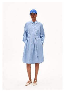 armedangels Sukienka koszulowa &quot;Suriaana&quot; w kolorze błękitno-białym ze sklepu Limango Polska w kategorii Sukienki - zdjęcie 187801953