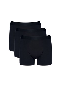 Bokserki męskie bawełniane czarne Basic trójpak ze sklepu GORTEKS w kategorii Majtki męskie - zdjęcie 187802234