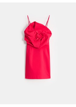 Mohito - Sukienka mini z ozdobną różą - fuksjowy ze sklepu Mohito w kategorii Sukienki - zdjęcie 187802263