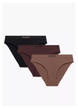 Atlantic 3CLP-012B figi klasyczne 3-pack z bawełny capuccino/czekolada/czarny ze sklepu kontri.pl w kategorii Majtki damskie - zdjęcie 187802454