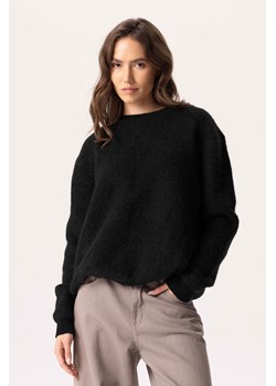 SWETER DAMSKI ALBA BABY ALPACA BLACK ze sklepu Jemiol w kategorii Swetry damskie - zdjęcie 187802621