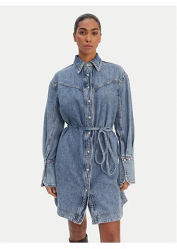 BOSS Sukienka jeansowa 50557046 Niebieski Regular Fit ze sklepu MODIVO w kategorii Sukienki - zdjęcie 187803071