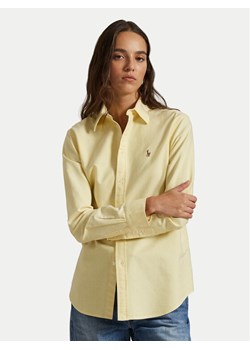 Polo Ralph Lauren Koszula 211970736505 Żółty Relaxed Fit ze sklepu MODIVO w kategorii Koszule damskie - zdjęcie 187803103