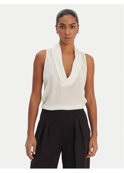 BOSS Bluzka Bolaru 50553717 Beżowy Regular Fit ze sklepu MODIVO w kategorii Bluzki damskie - zdjęcie 187803110