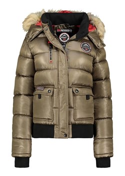 Geographical Norway Kurtka zimowa &quot;Bugs&quot; w kolorze khaki ze sklepu Limango Polska w kategorii Kurtki damskie - zdjęcie 187803651
