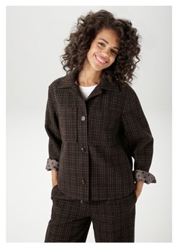 Aniston Kurtka koszulowa w kolorze ciemnobrązowym ze sklepu Limango Polska w kategorii Kurtki damskie - zdjęcie 187803694