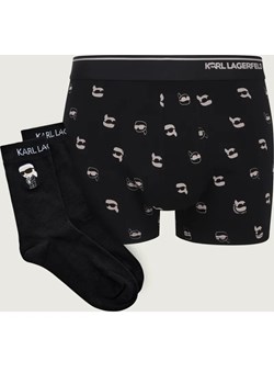 Karl Lagerfeld Bokserki + skarpety Ikon ze sklepu Gomez Fashion Store w kategorii Skarpetki męskie - zdjęcie 187804164