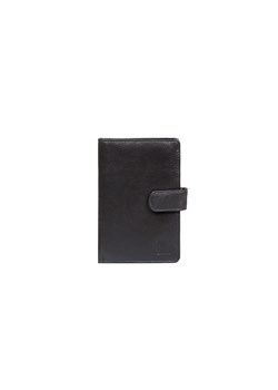 brązowy portfel skórzany unisex z kolorowym wnętrzem ze sklepu Słoń Torbalski w kategorii Portfele damskie - zdjęcie 187805024