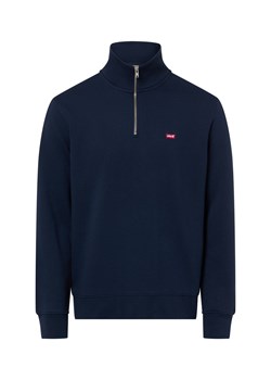 Levi's Bluza męska Mężczyźni Bawełna granatowy jednolity ze sklepu vangraaf w kategorii Bluzy męskie - zdjęcie 187805083