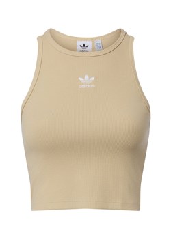 adidas Originals Top damski Kobiety Bawełna kitt jednolity ze sklepu vangraaf w kategorii Bluzki damskie - zdjęcie 187805093