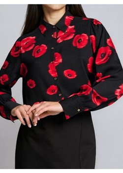 Sinsay - Koszula z wiskozy - czarny ze sklepu Sinsay w kategorii Koszule damskie - zdjęcie 187805763