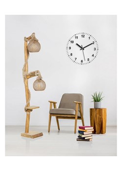 ABERTO DESIGN Lampa stojąca &quot;Arboretum&quot; w kolorze jasnobrązowym - wys. 156 cm ze sklepu Limango Polska w kategorii Oświetlenie - zdjęcie 187806213