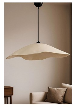 Opviq Lampa wisząca w kolorze kremowym - 59 x 65 cm ze sklepu Limango Polska w kategorii Oświetlenie - zdjęcie 187806592