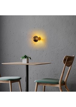 ABERTO DESIGN Lampa ścienna w kolorze złotym - Ø 12 cm ze sklepu Limango Polska w kategorii Oświetlenie - zdjęcie 187806931