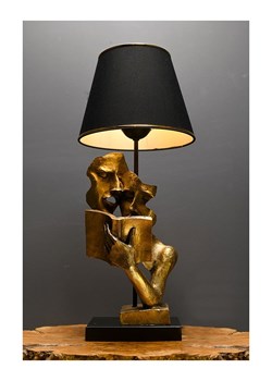 Opviq Lampa stołowa w kolorze złoto-czarnym - wys. 57 cm ze sklepu Limango Polska w kategorii Oświetlenie - zdjęcie 187807110