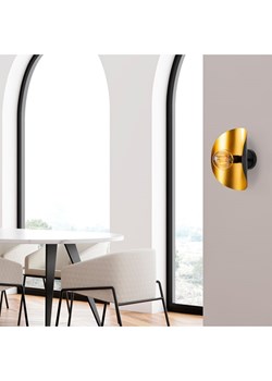 Opviq Lampa ścienna w kolorze złoto-czarnym - 17 x 30 x 13 cm ze sklepu Limango Polska w kategorii Oświetlenie - zdjęcie 187807440