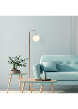 ABERTO DESIGN Lampa stojąca w kolorze złotym - wys. 146 x Ø 27 cm ze sklepu Limango Polska w kategorii Oświetlenie - zdjęcie 187807681